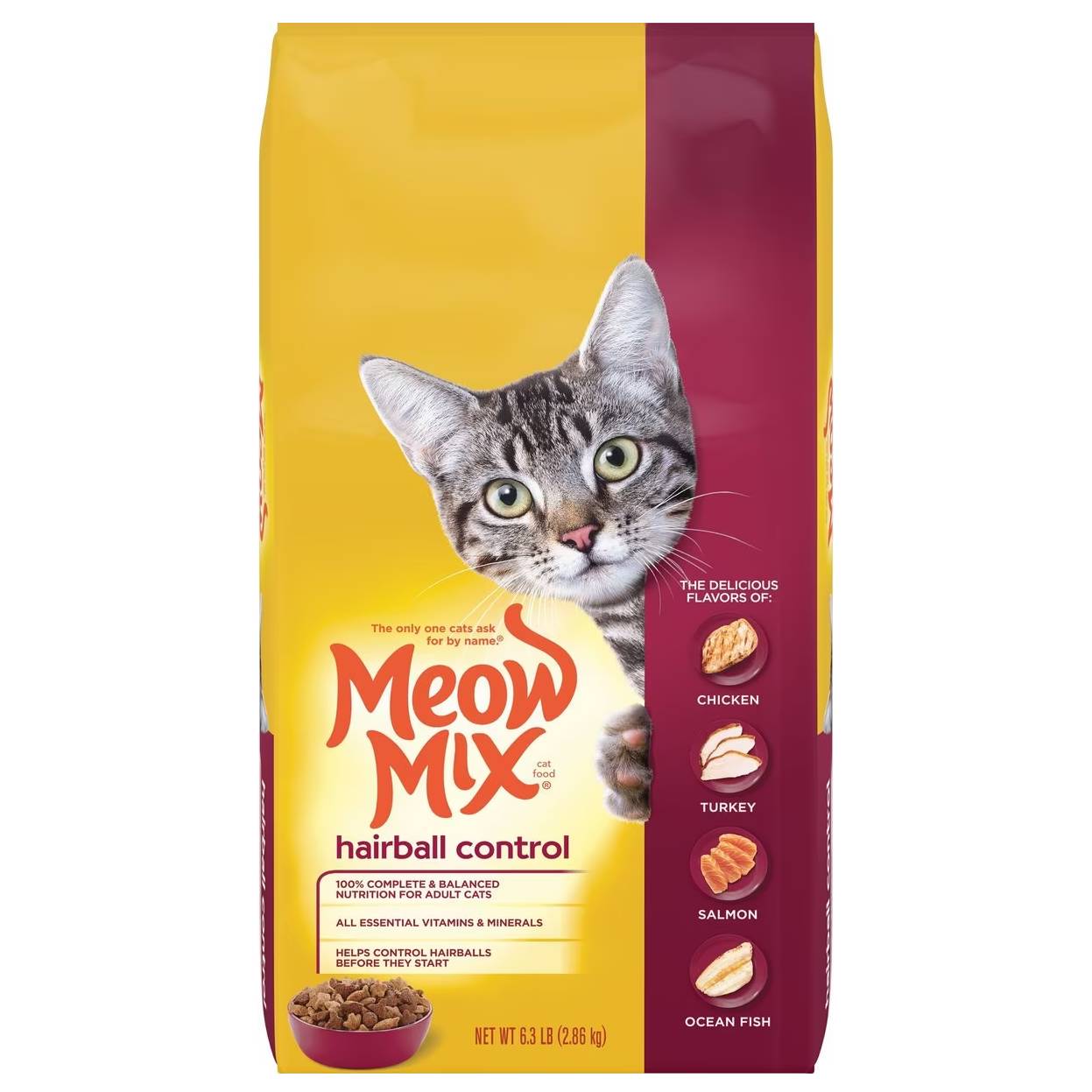 Meow Mix Hairball Control Dry Cat Food