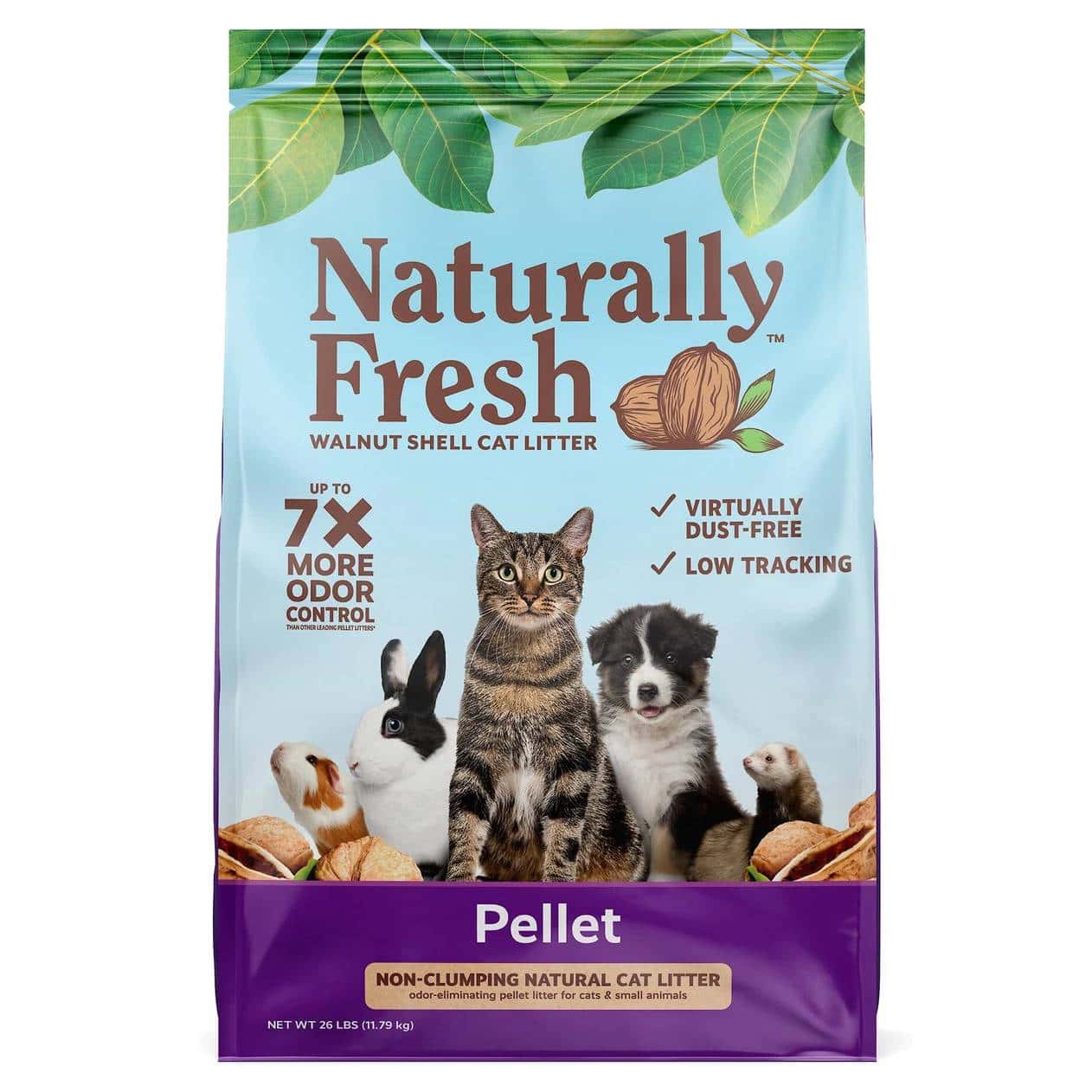 Naturally Fresh Pellet Walnut Cat Litter