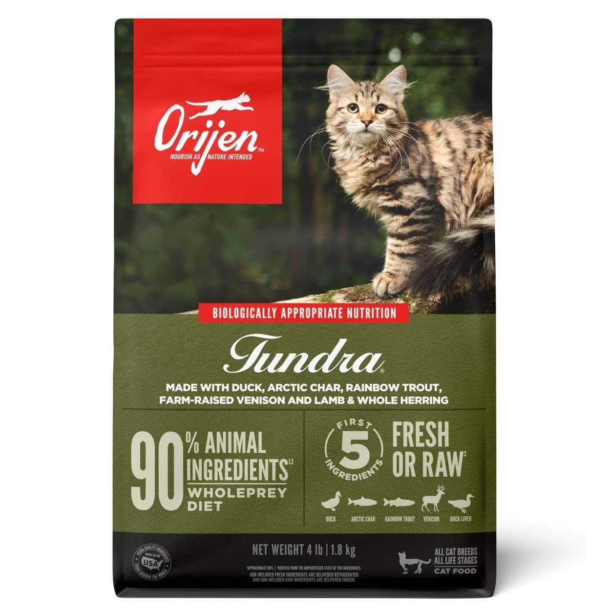 ORIJEN Tundra Grain-Free Dry Cat Food