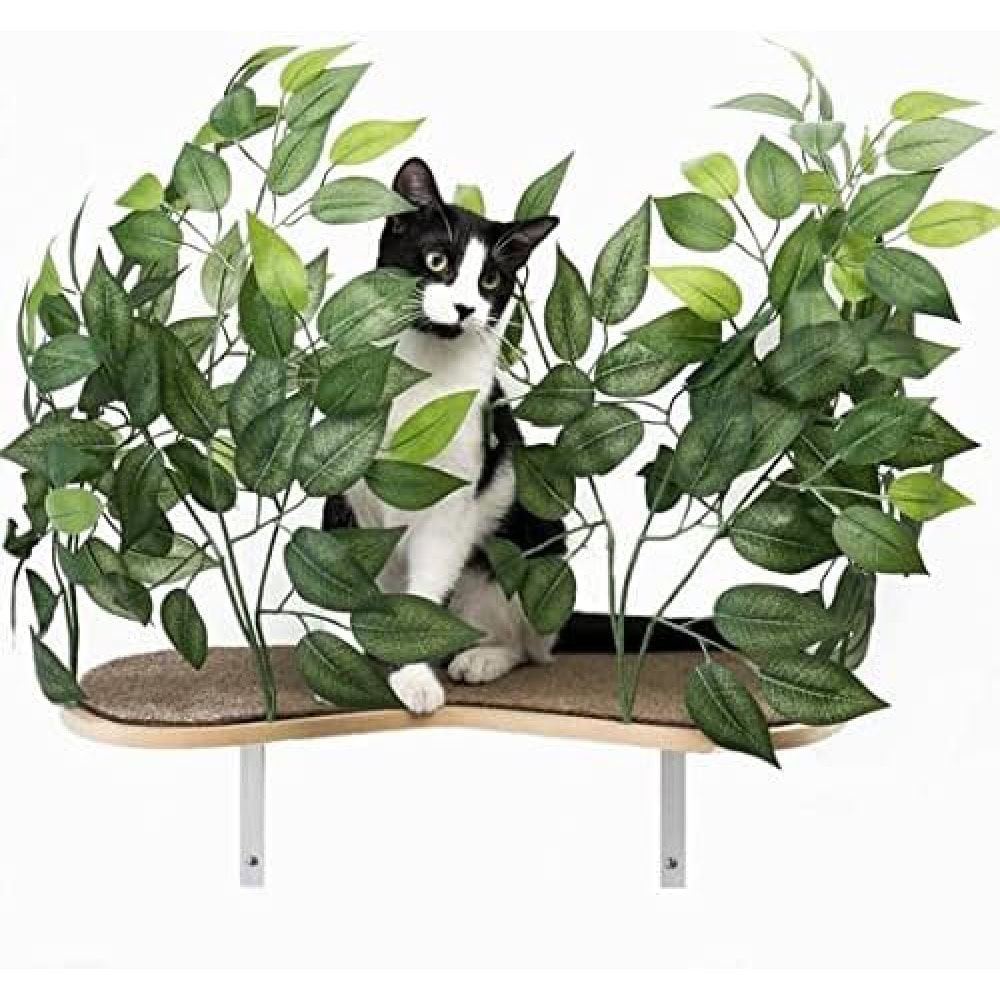 On2Pets Cat Canopy Wall Shelves