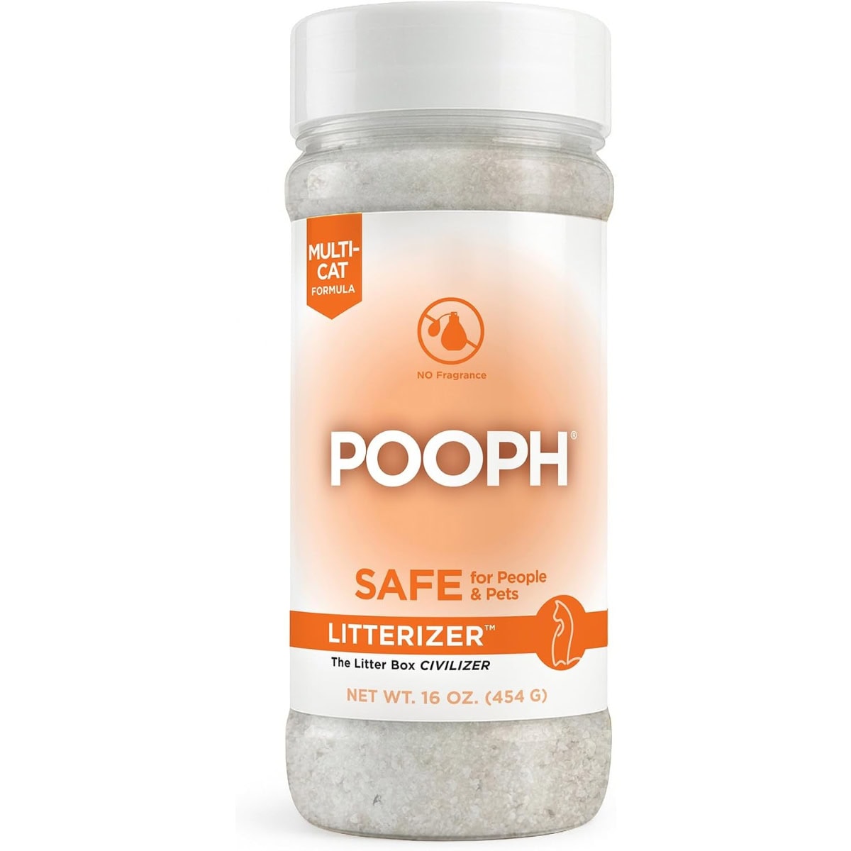 Pooph Kitty Litter Box Saver Cat Litter square