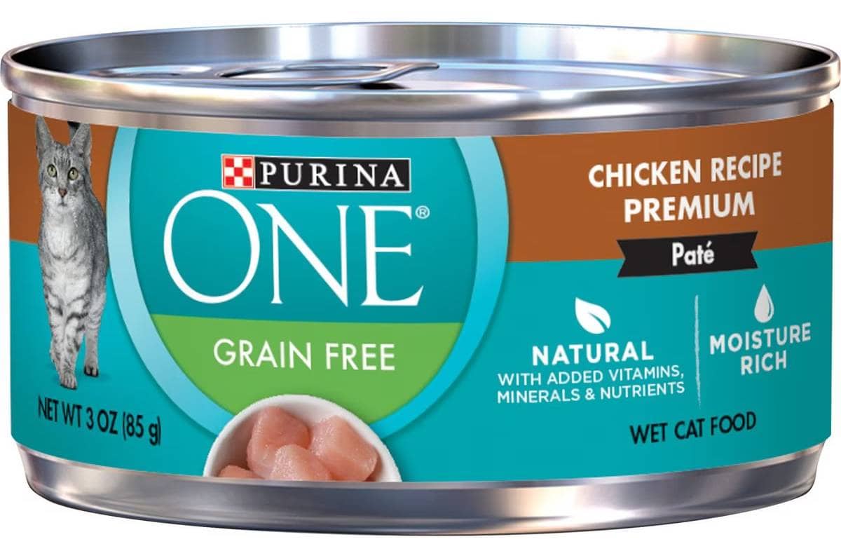 Purina ONE Chicken Pate Canned Cat Food