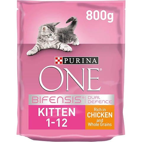 Purina ONE Kitten Dry Cat Food Chicken & Wholegrain