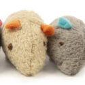 Frisco Basic Plush Mice Cat Toy