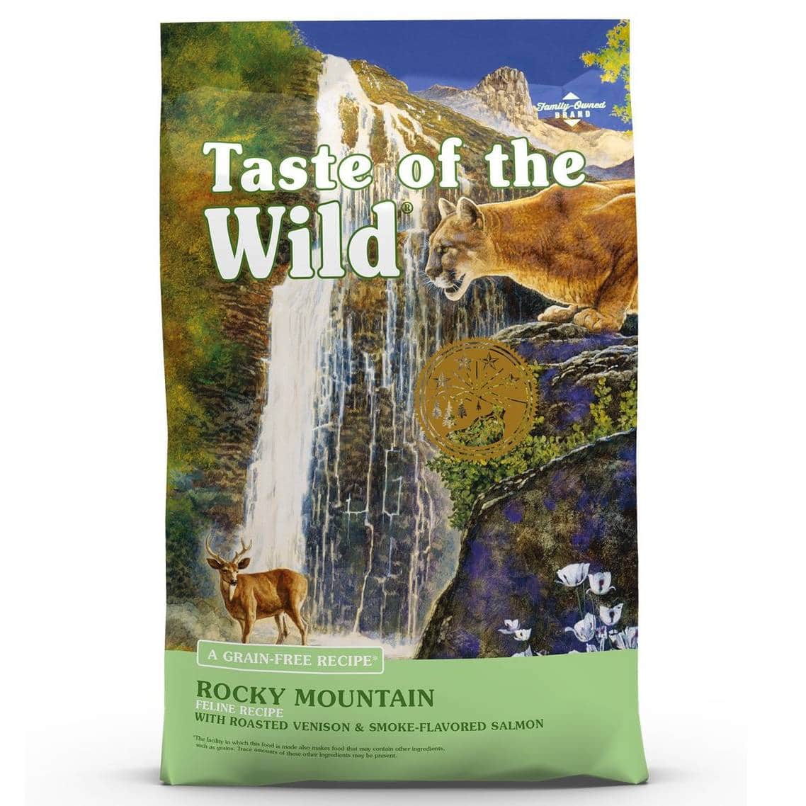 Taste of the Wild Rocky Mountain Roasted Venison & Smoke-Flavored Salmon Grain-Free Dry Cat Food