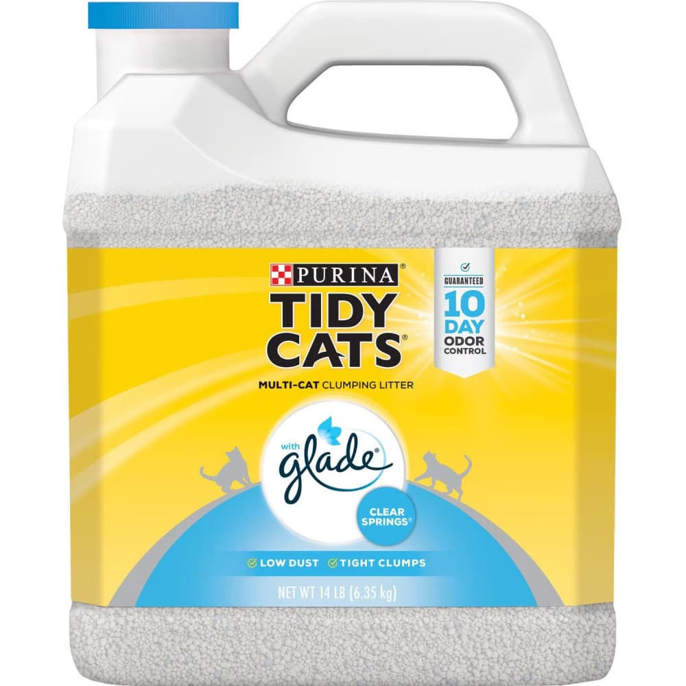 Tidy Cats Glade Tough Scented Clumping Clay Cat Litter 
