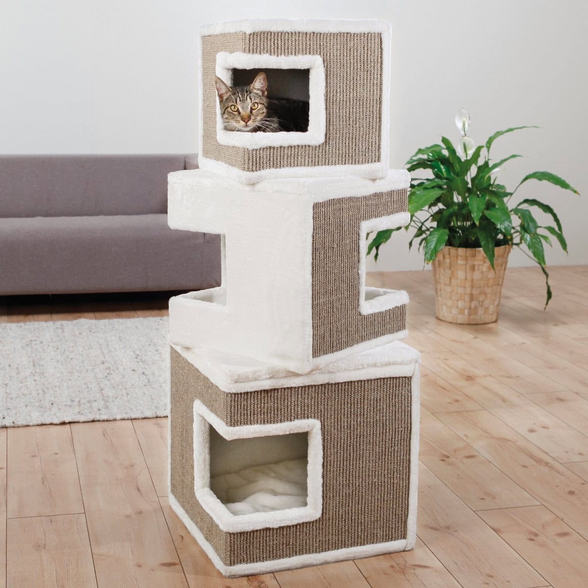 Trixie Lilo Plush Cat Tree & Condo