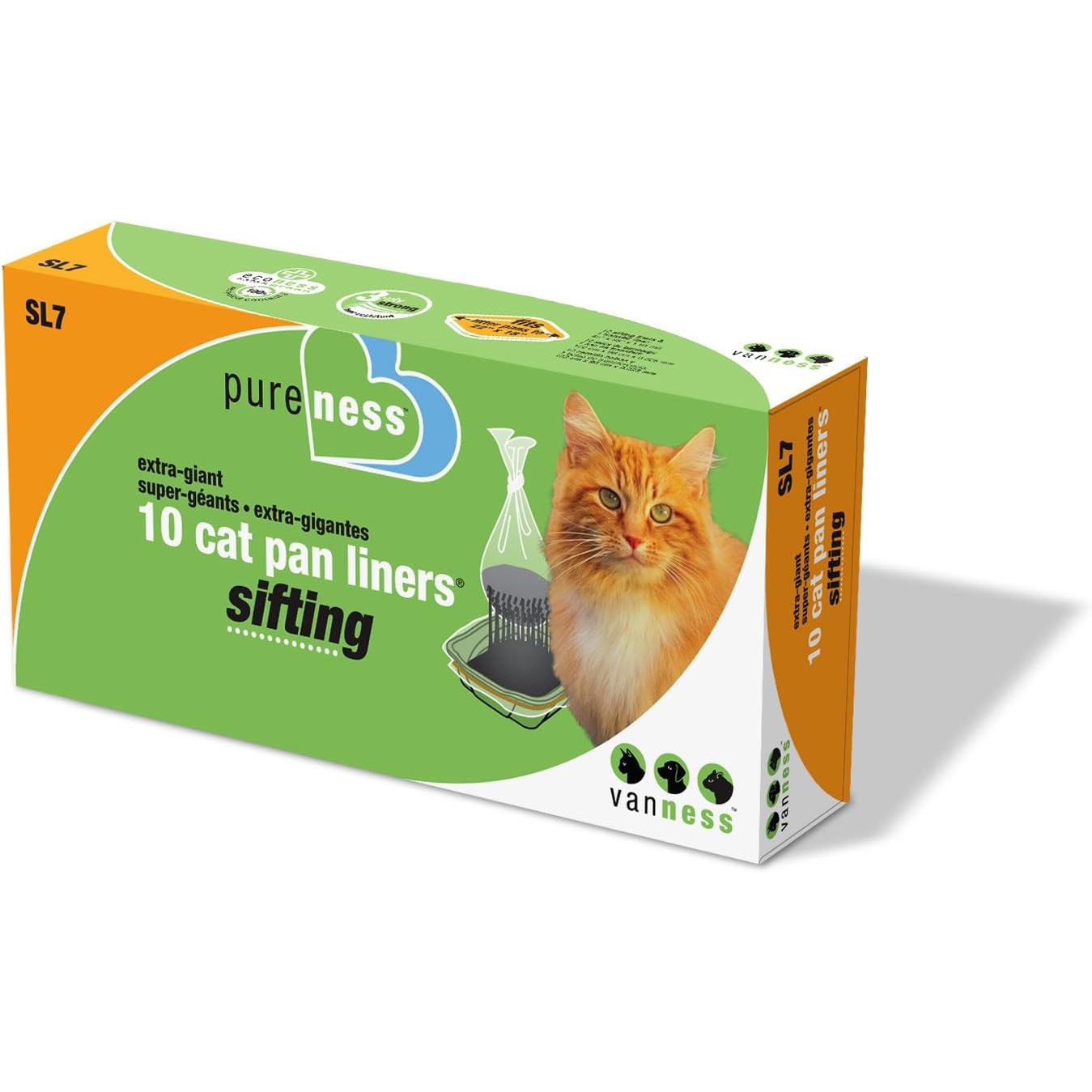 Van Ness Sifting Cat Pan Liners new