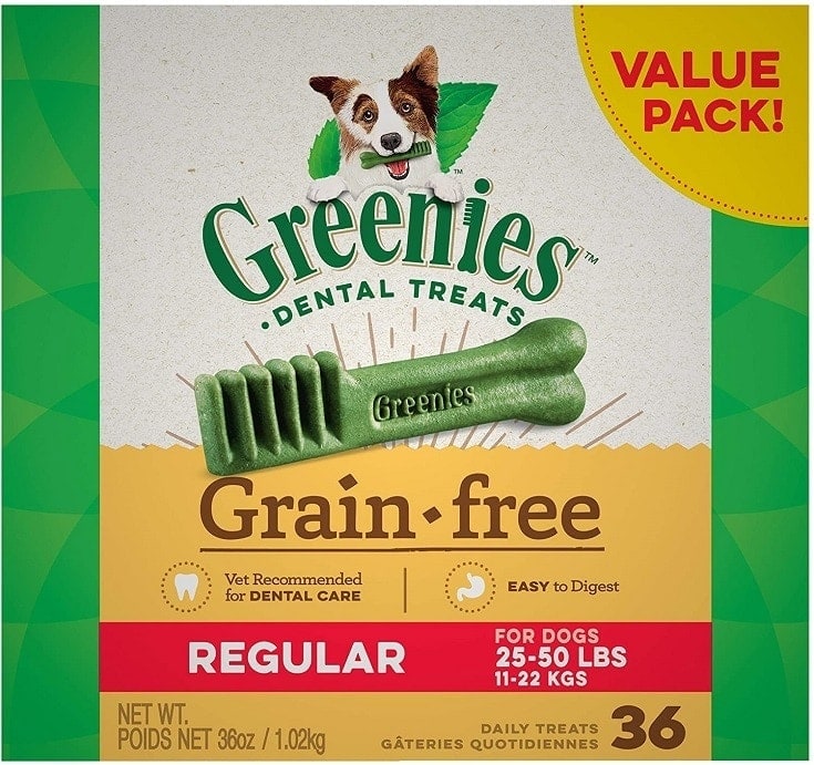 Greenies Grain-Free Natural Dog Treats