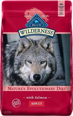 5Blue Buffalo Wilderness Salmon Recipe Grain-Free Dry Dog Food