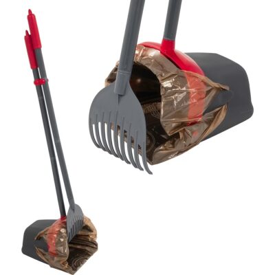 Arm & Hammer Swivel Bin & Rake Backyard Pooper Scooper