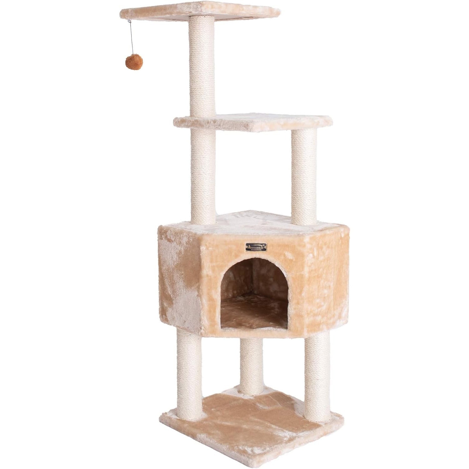 Armarkat GleePet Faux Fur Cat Tree & Condo new