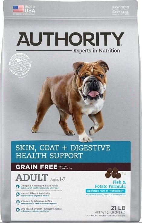 Authority Skin, Coat & Digestive Health Fish & Potato Formula