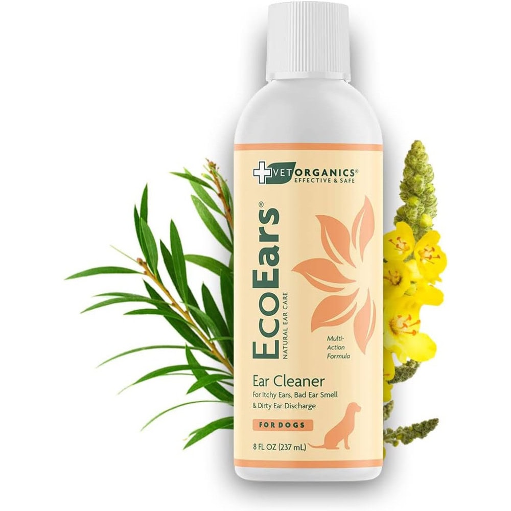 EcoEars Natural Ear Cleaner for Dogs