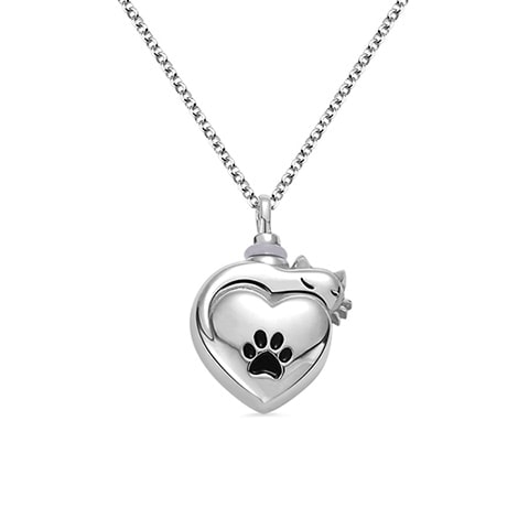 Engraved Pet Urn Necklace