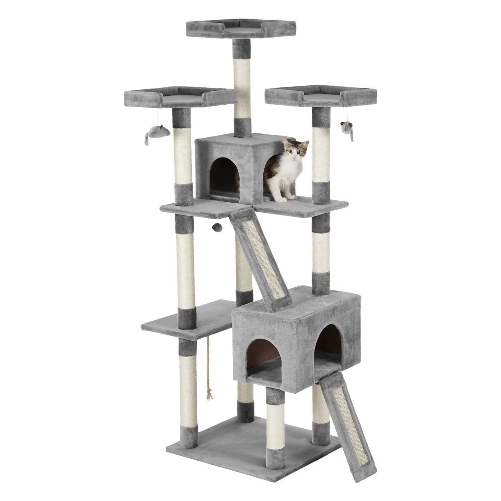 Frisco Faux Fur Cat Tree