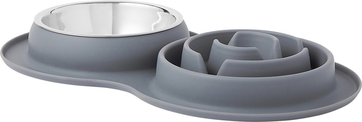 Frisco Silicone Slow Feeder Mat with Bowl