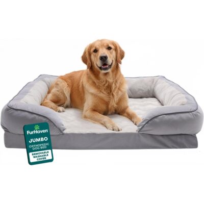 FurHaven Velvet Waves Perfect Comfort Sofa Bed