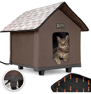 Furhome Collective Heated Cat House