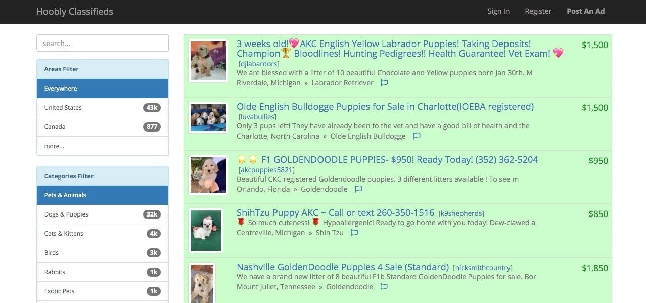 Hoobly Classifieds