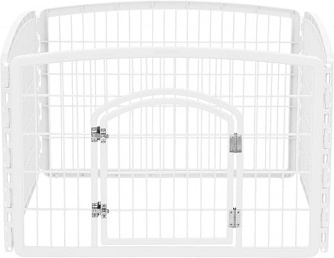 IRIS 24'' Exercise 4-Panel Pet Playpen with Door