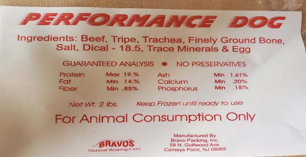 performance dog food