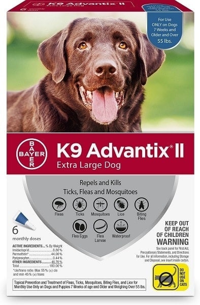 K9 Advantix II Extra Large Dog
