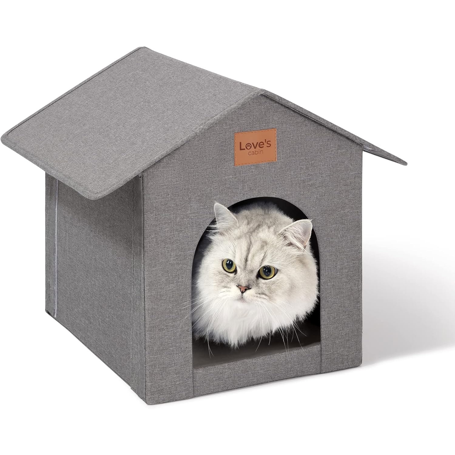 Love's Cabin Outdoor Cat House Weatherproof