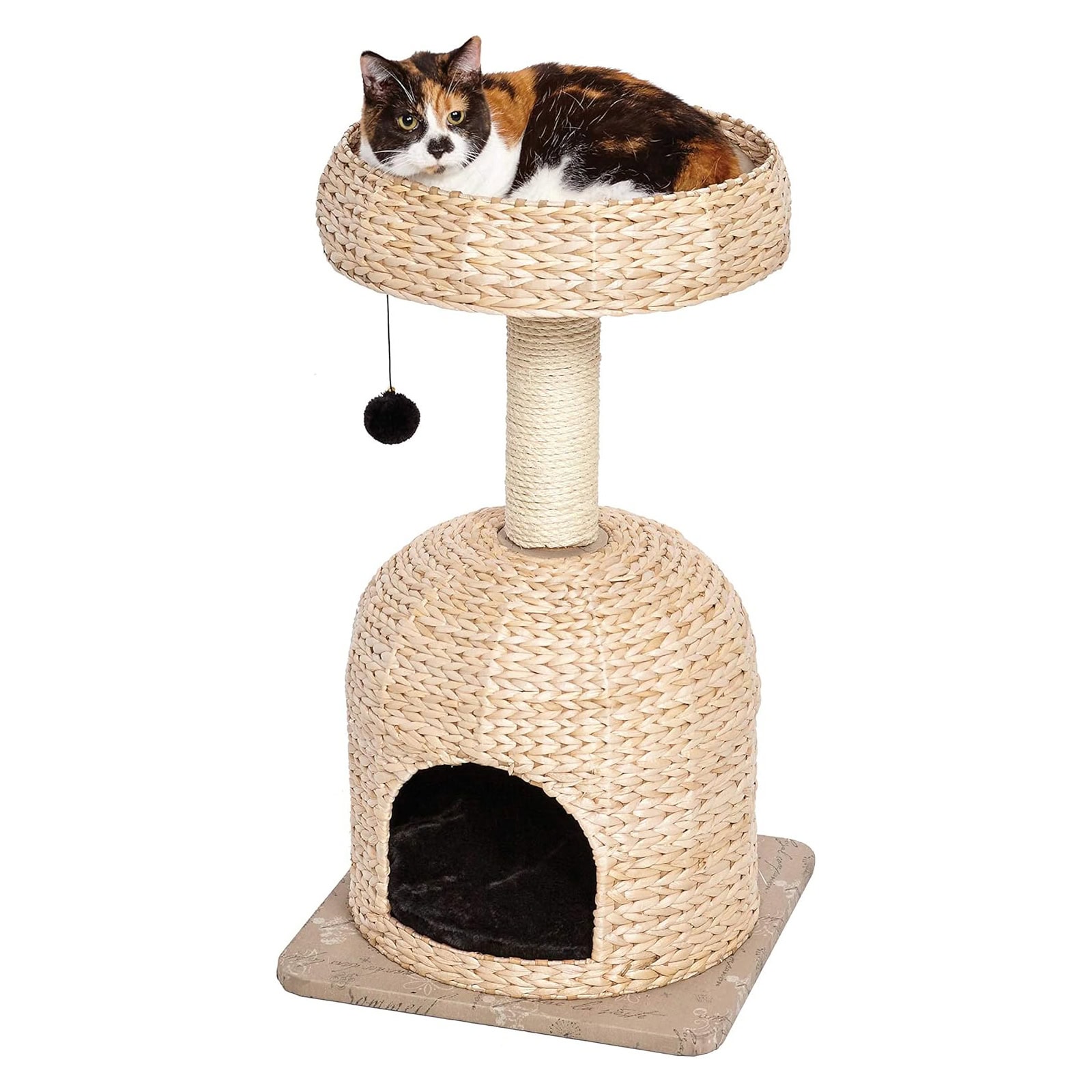 MidWest Homes for Pets Cat Tree |Scout Cat Furniture Cat Activity Tree w/Sisal