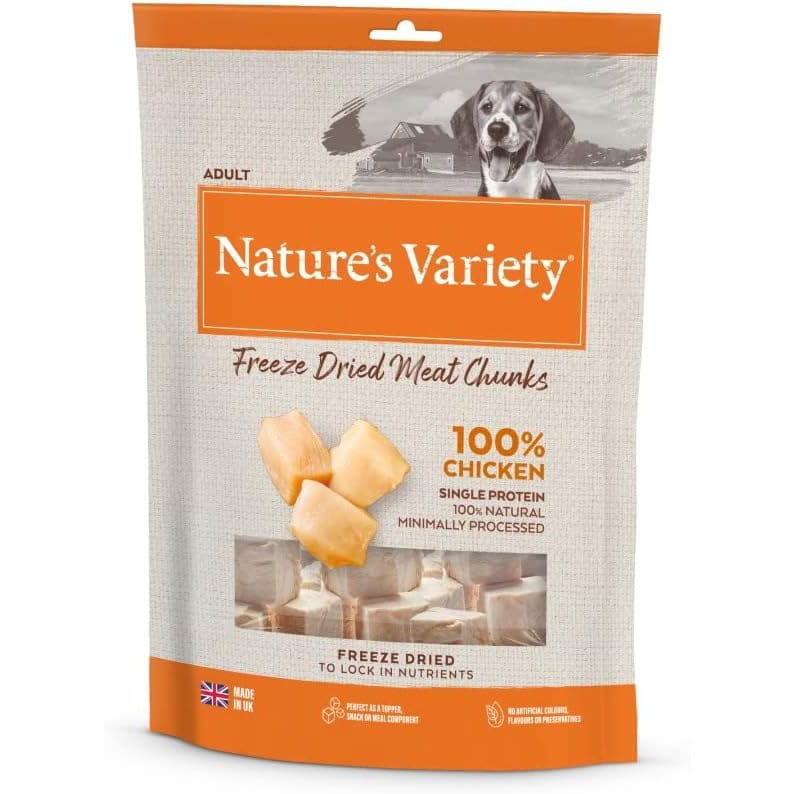 Nature’s Variety Adult Freeze Dried Meat Chunks