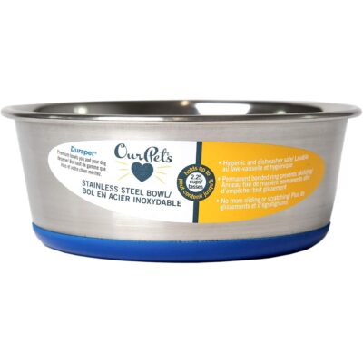 OurPets Durapet Premium Stainless Steel Dog Bowl