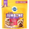 Pedigree Mini Jumbone Real Beef Flavor Dog Treats
