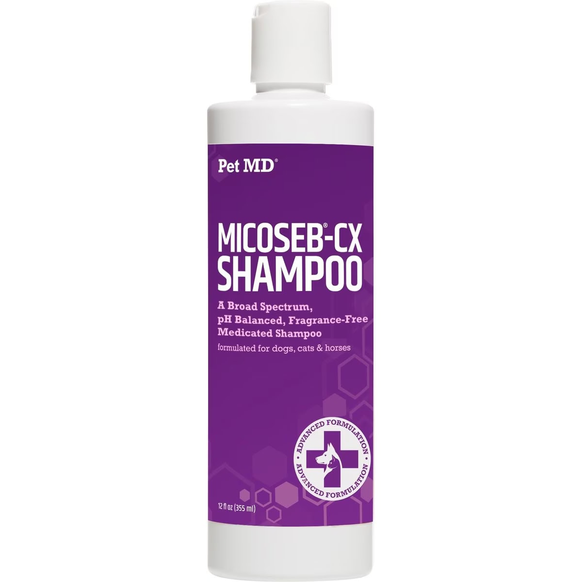 Pet MD Micoseb-CX Anti-Fungal Medicated Shampoo new