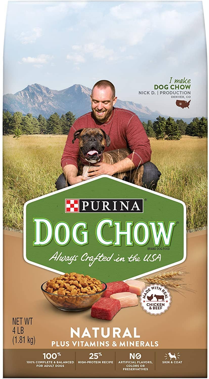 Purina Dog Chow Natural With Real Chicken & Beef Adult Dry Dog Food