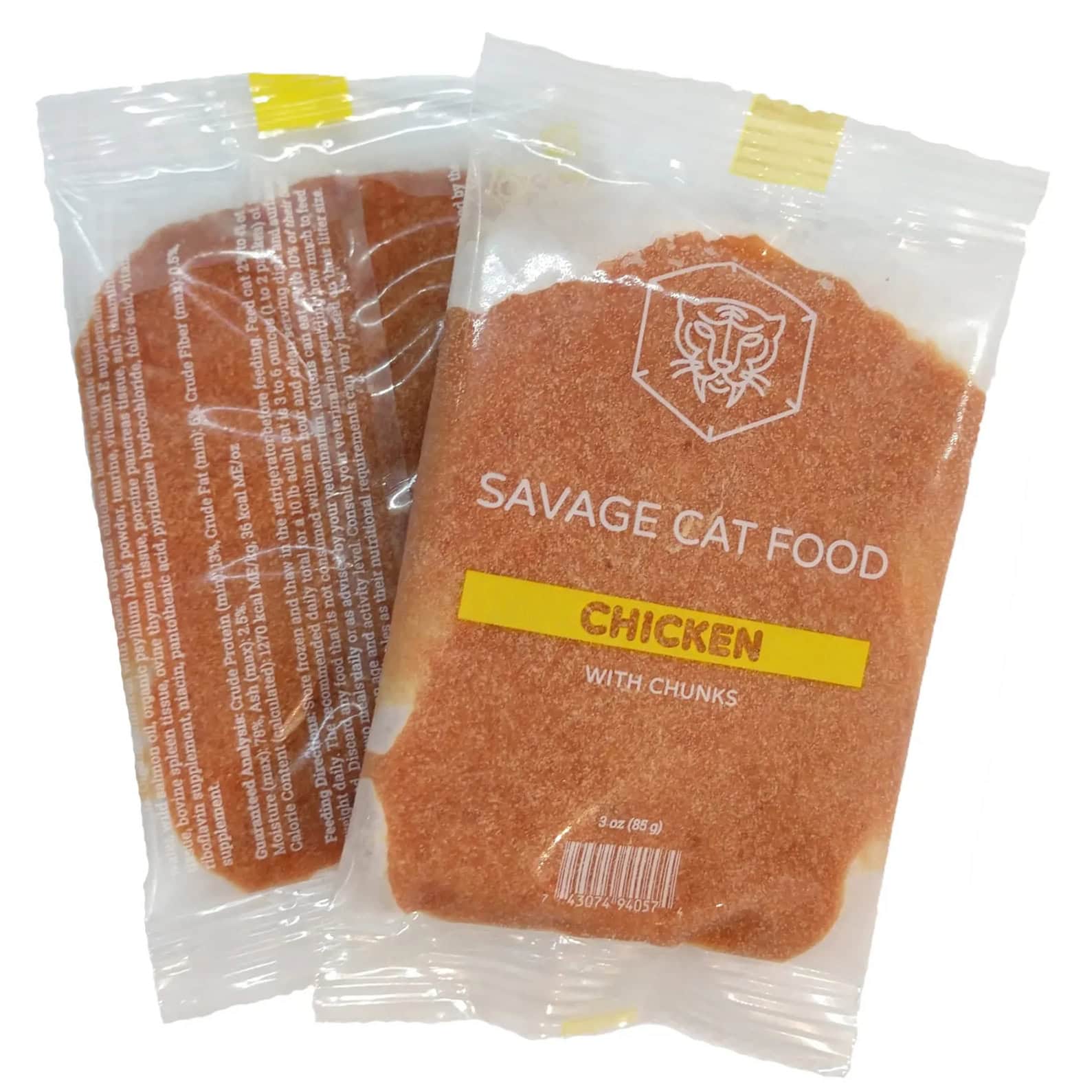 Savage Cat Food Delivery