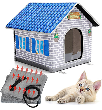 Toozey Heated Cat House