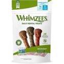 Whimzees Brushzees Natural Grain Free Dental Treats
