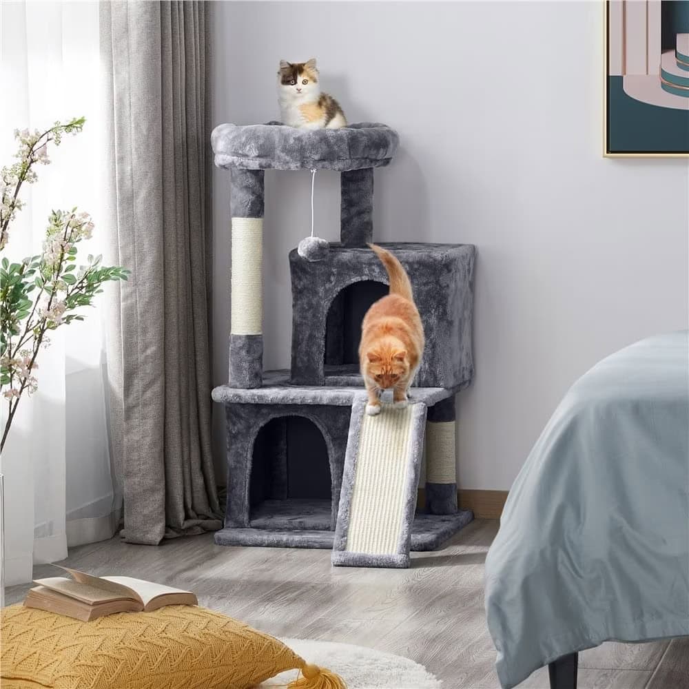 Yaheetech Plush Cat Tree