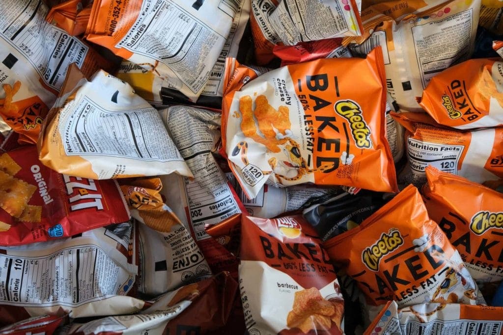 cheetos and lays