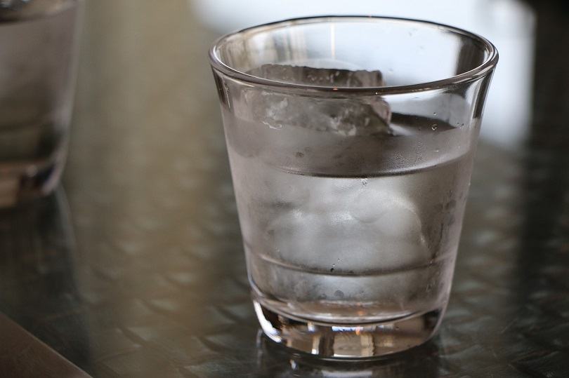 cup of cold water