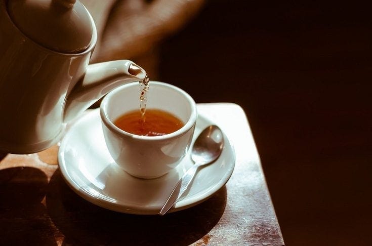 hot tea