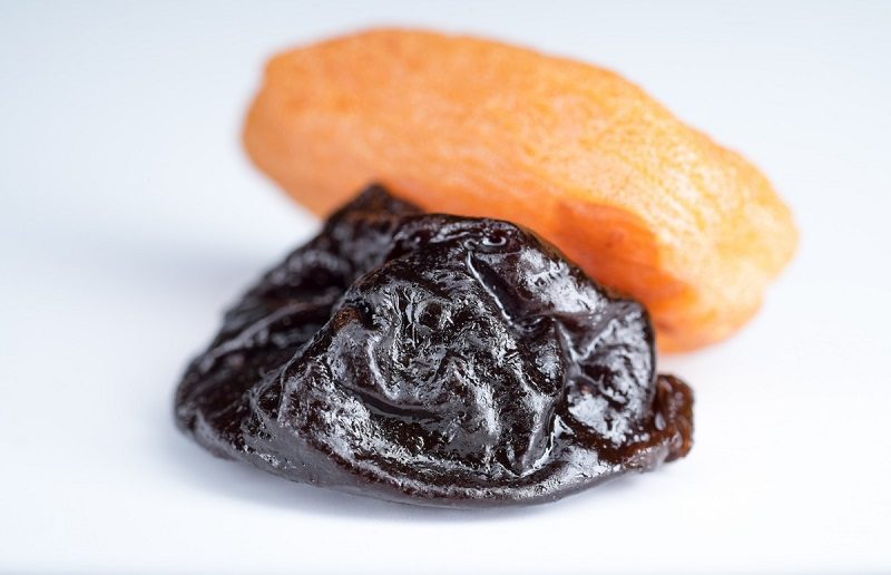prune and apricot