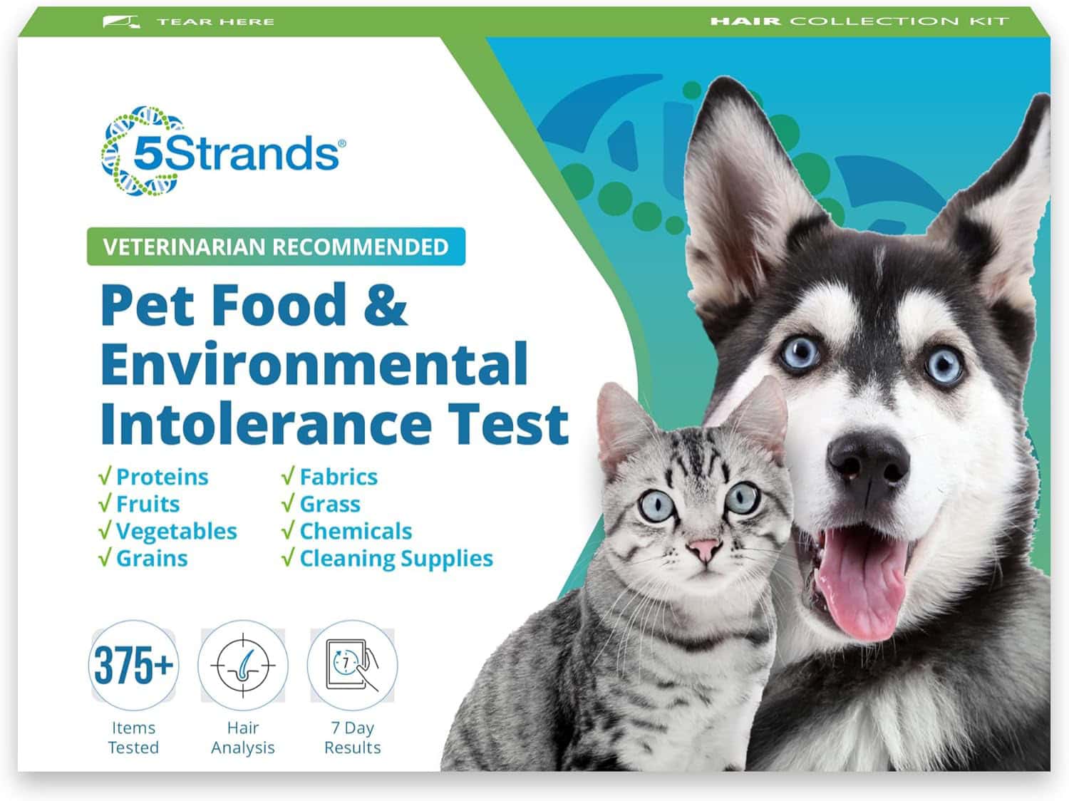 5Strands Food Intolerance Testing & Allergy Testing for Dogs, Cats & Horses