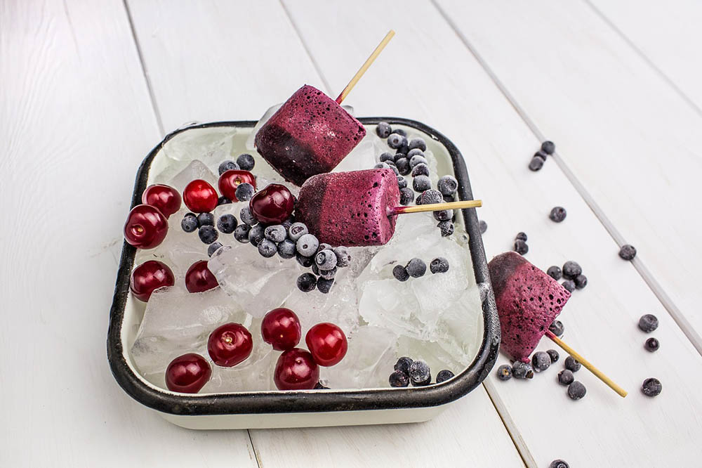 berry sherbet