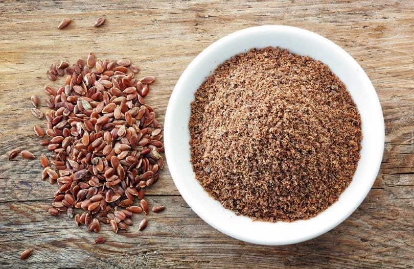 crushed or ground flax seed