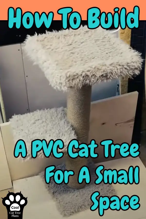 Cool Cat PVC Cat Tree for a Small Space