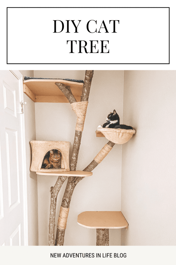 DIY Cat Tree- New adventures in life
