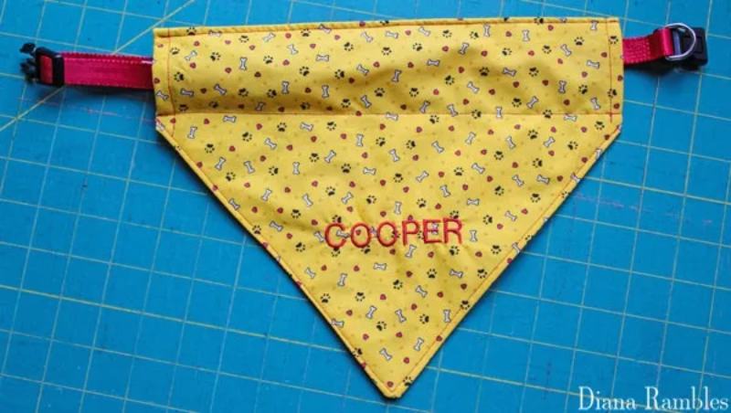 DIY Dog Bandana Pattern