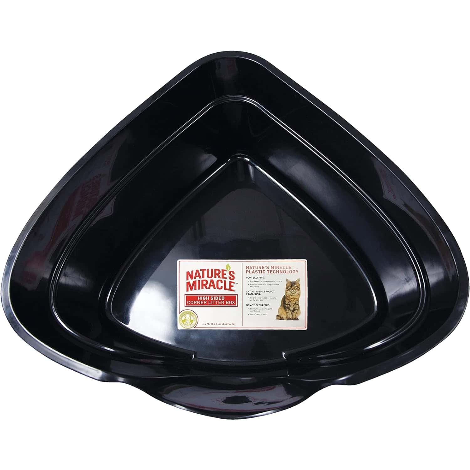 Nature's Miracle Corner Cat Litter Box