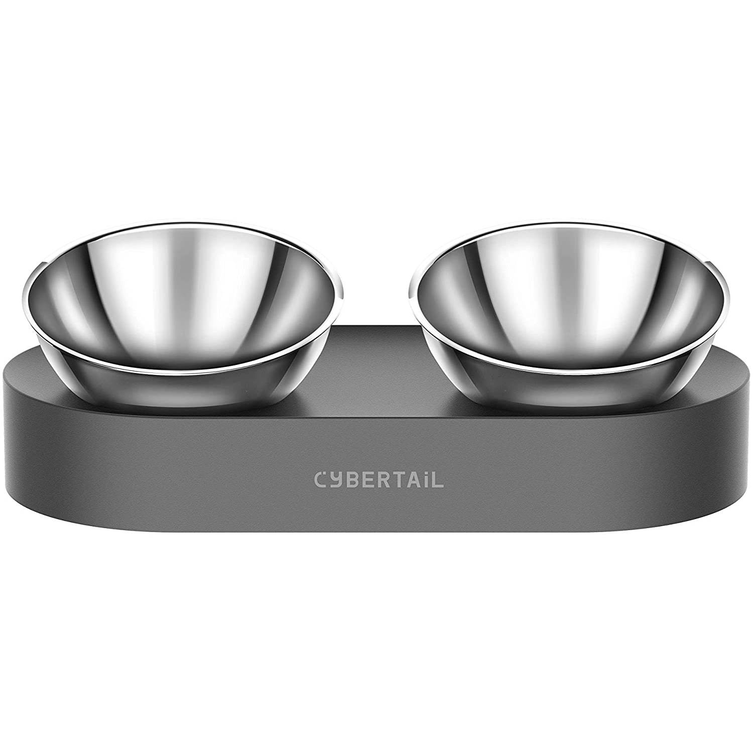 PETKIT CYBERTAIL Elevated Dog Cat Stainless Steel Bowls
